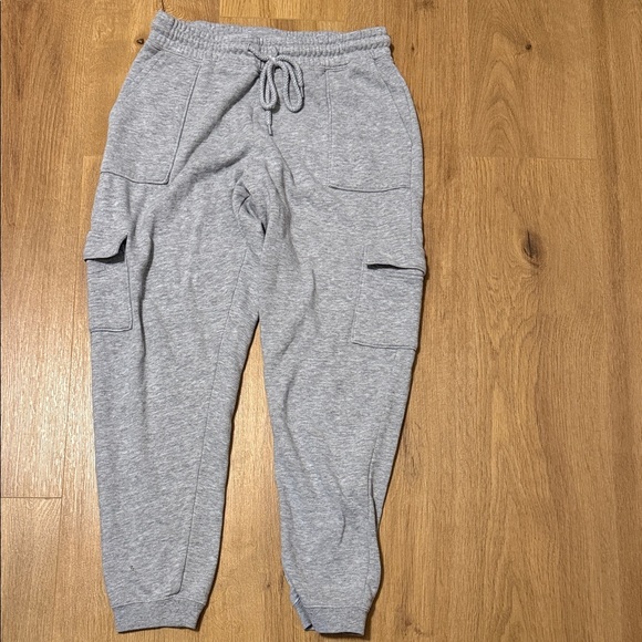 Reflex Pants - Reflex Gray Cargo Jogger Track Pants